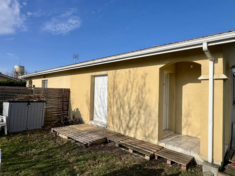 Nettoyage de façade à Cazaux 33260