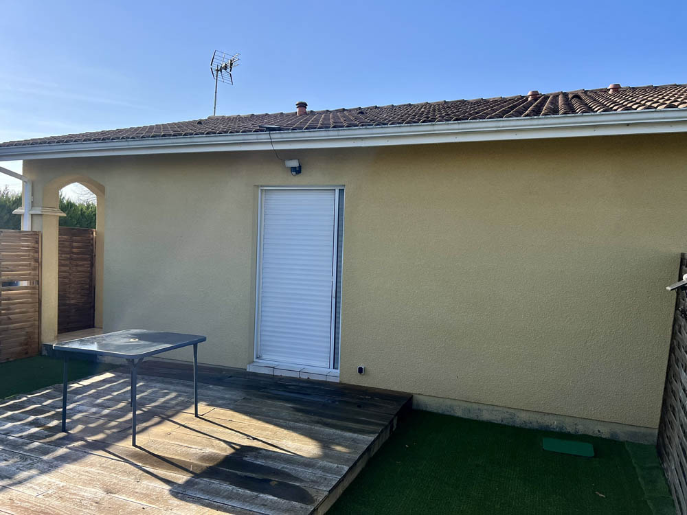Nettoyage de façade à Cazaux 33260