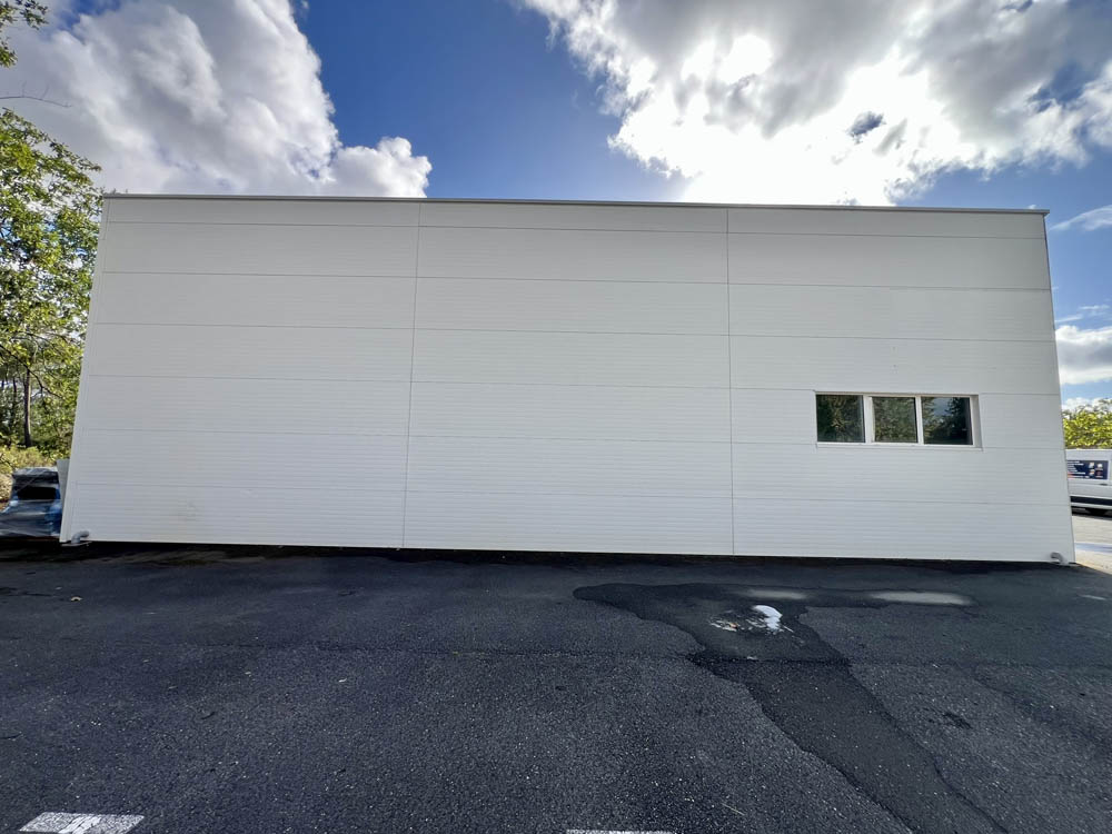 Nettoyage bardage métallique à marcheprime (33) - local professionnel