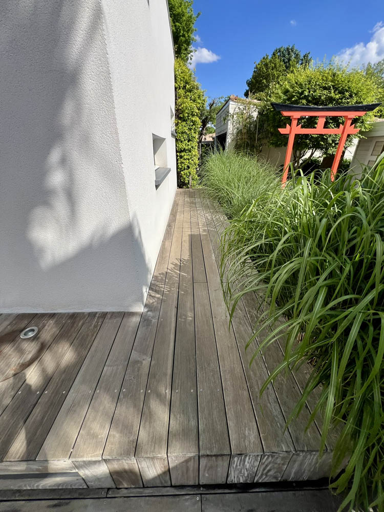 Nettoyage de terrasse bois à Gujan-Mestras