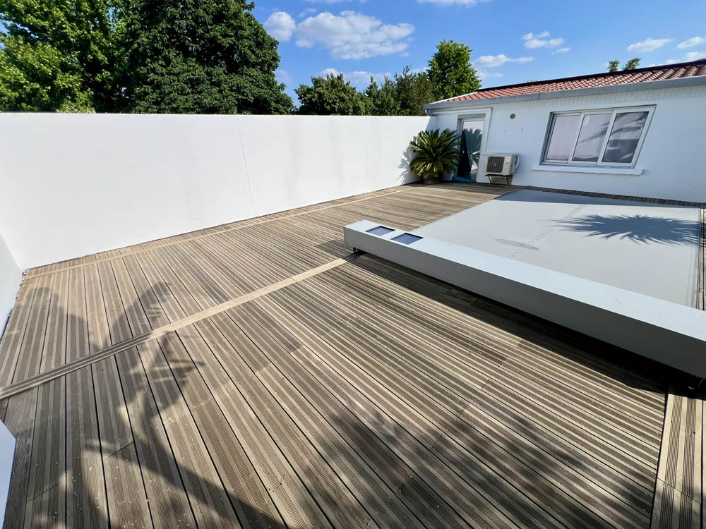 nettoyage de terrasse en bois -Talence
