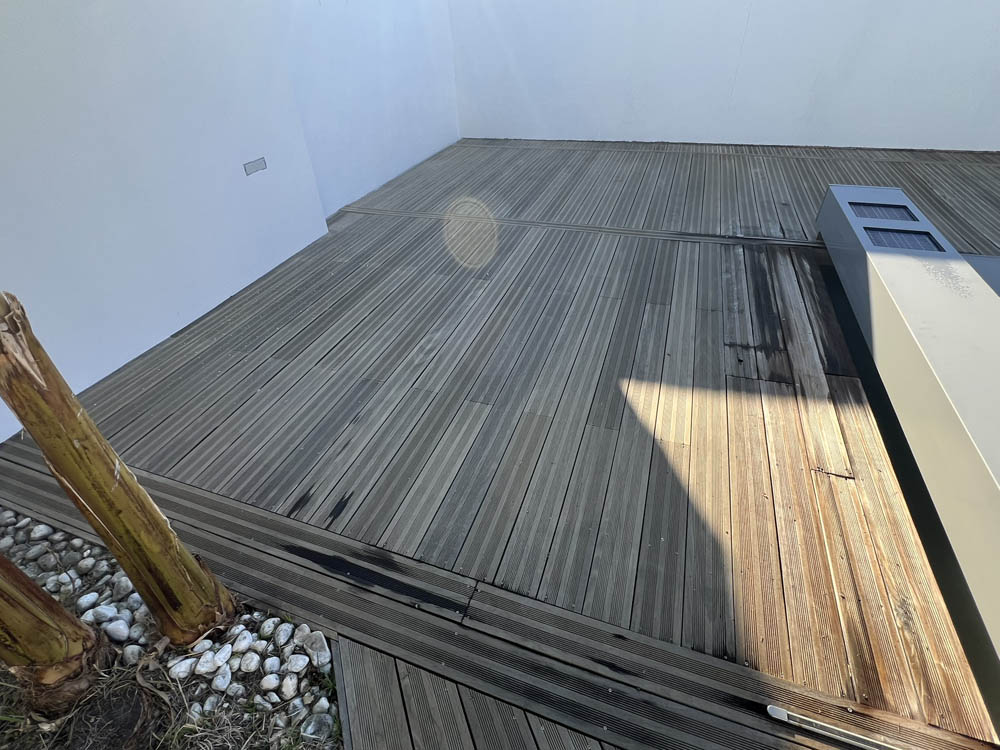 nettoyage de terrasse en bois -Talence
