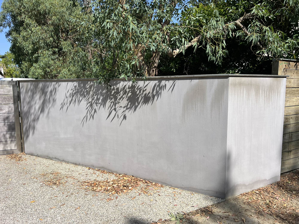 Nettoyage de façade et béton désactivé au Cap Ferret