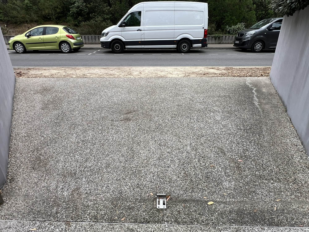 Nettoyage de façade et béton désactivé au Cap Ferret