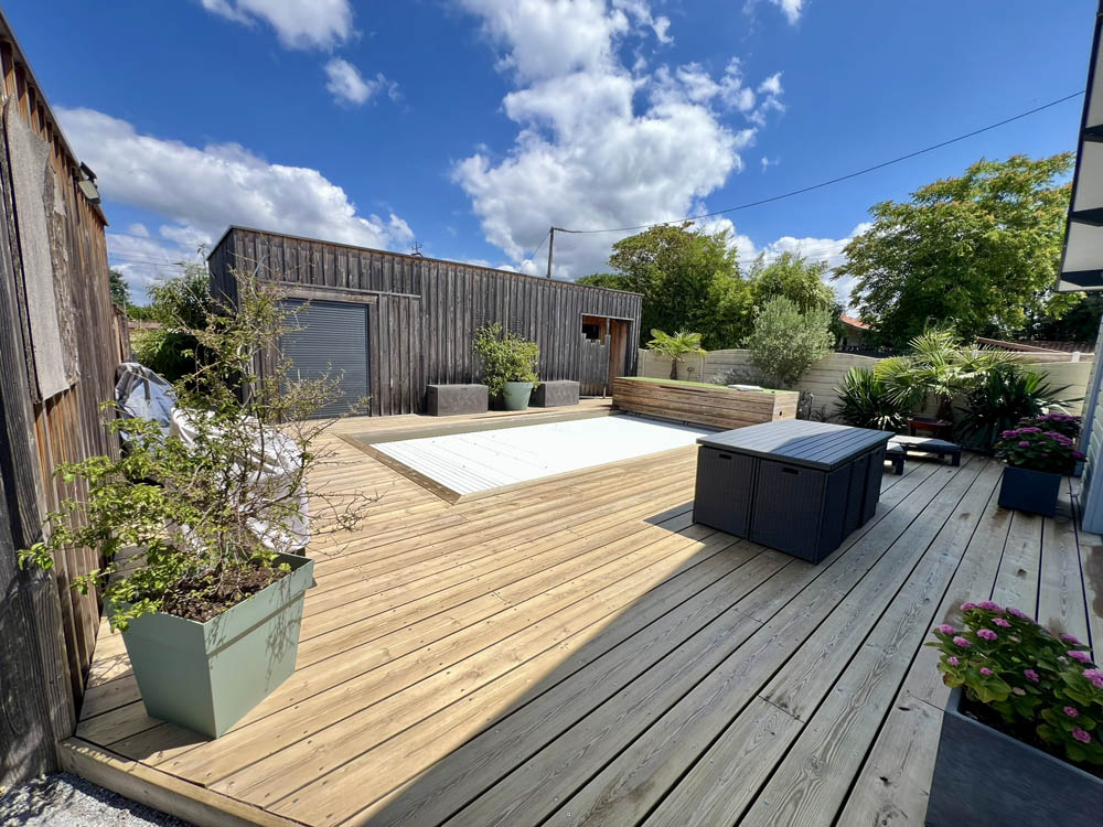 Nettoyage de terrasses bois à Gujan-Mestras