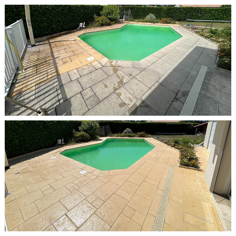 nettoyage terrasse carrelée