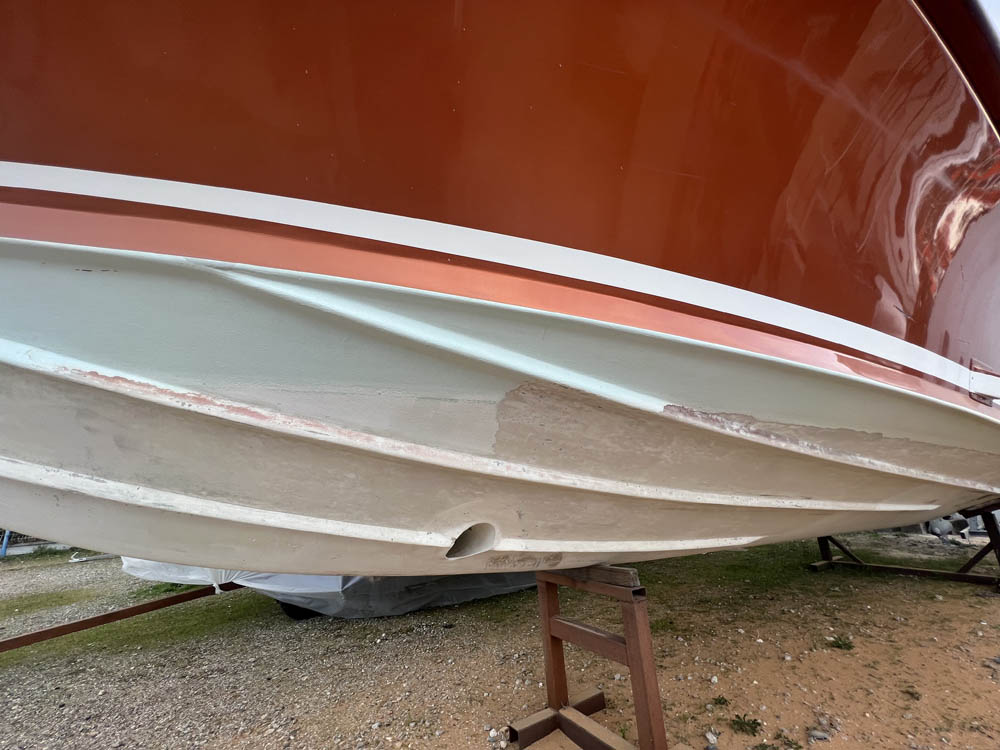 aérogommage coques de bateaux - bassin d'arcachon
